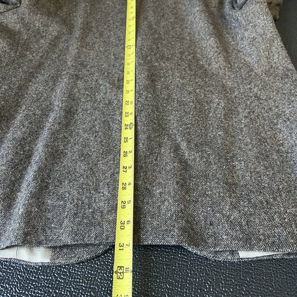 Vintage Hunt Valley Brown Tweed Wool Elbow Patch Blazer Men's 44R Sport Coat - Picture 9 of 9